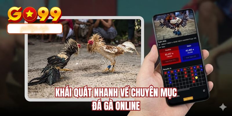 Khái quát nhanh về chuyên mục đá gà online