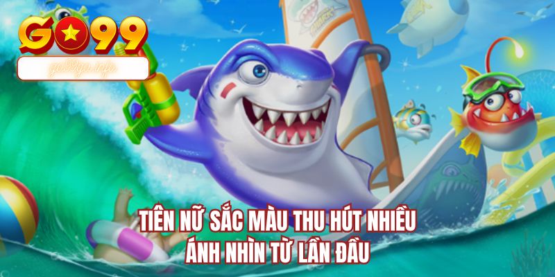 Tiên nữ sắc màu thu hút nhiều ánh nhìn từ lần đầu
