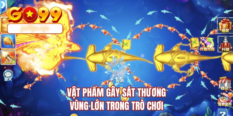 Vật phẩm gây sát thương vùng lớn trong trò chơi